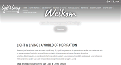 Desktop Screenshot of light-living.nl