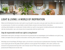Tablet Screenshot of light-living.nl