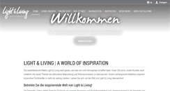 Desktop Screenshot of light-living.de